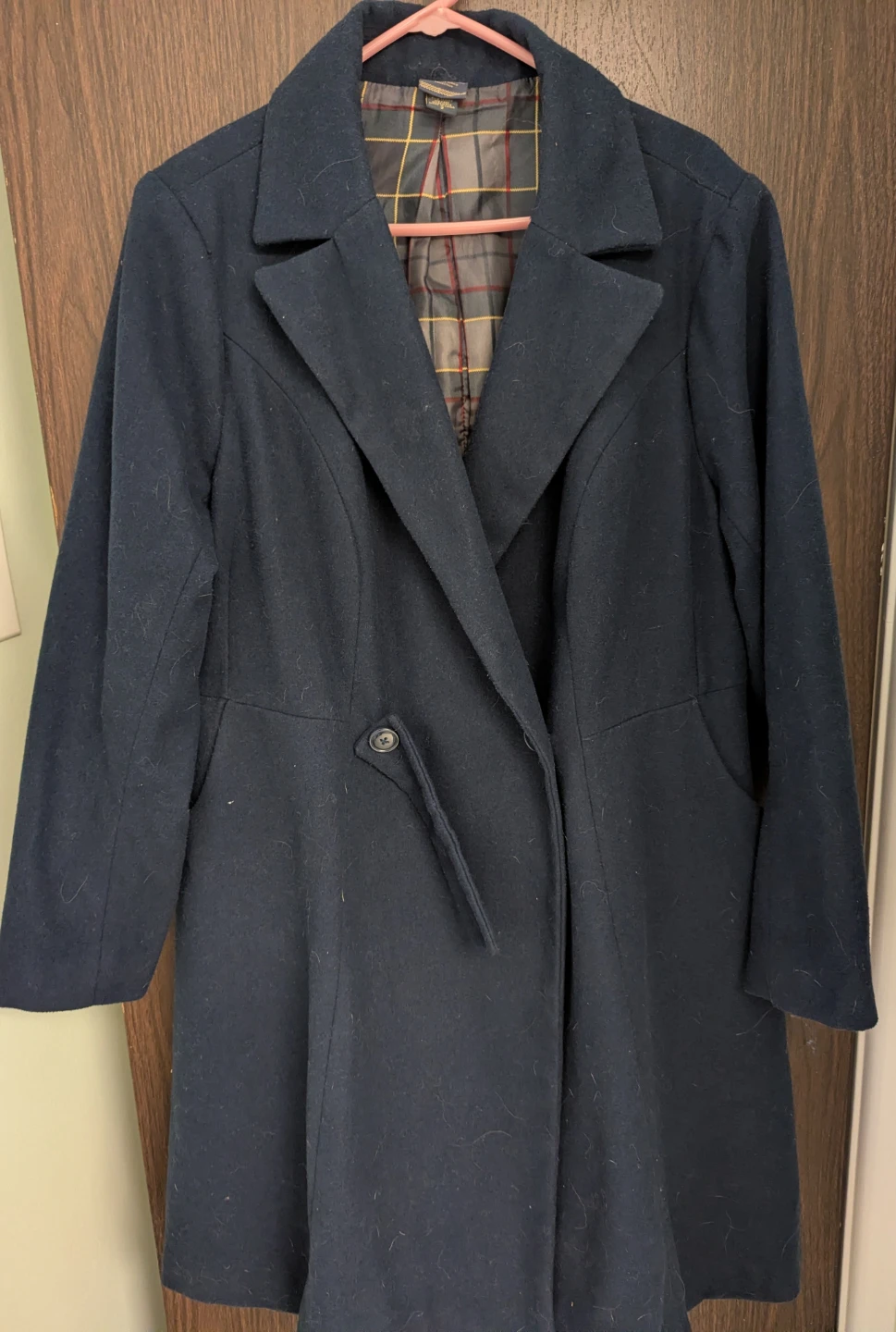Women's Torrid Navy Blue Swing Coat