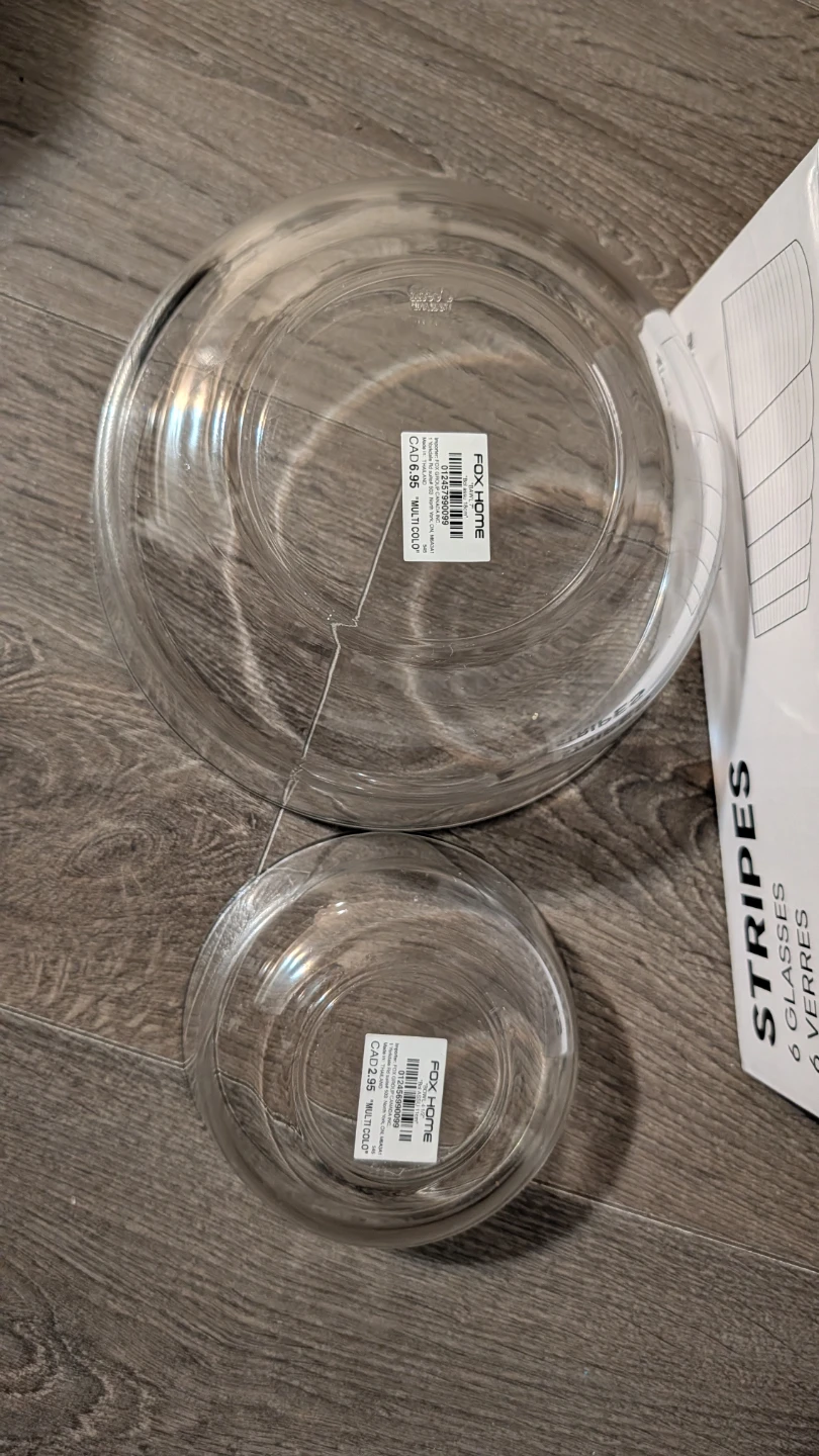 Fox Home STRIPES Glasses Set