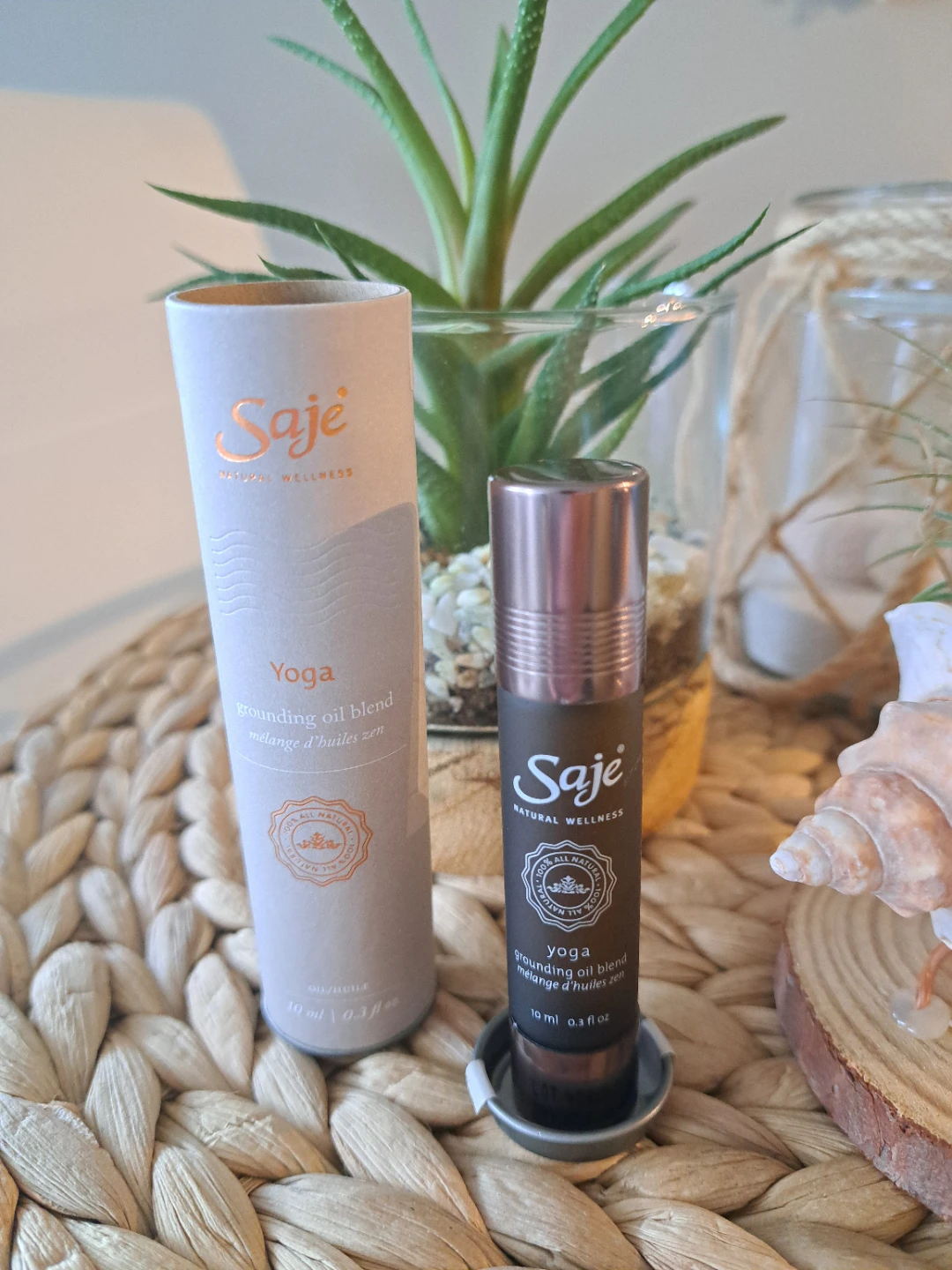 Saje Yoga Grounding Oil Blend Roll-On