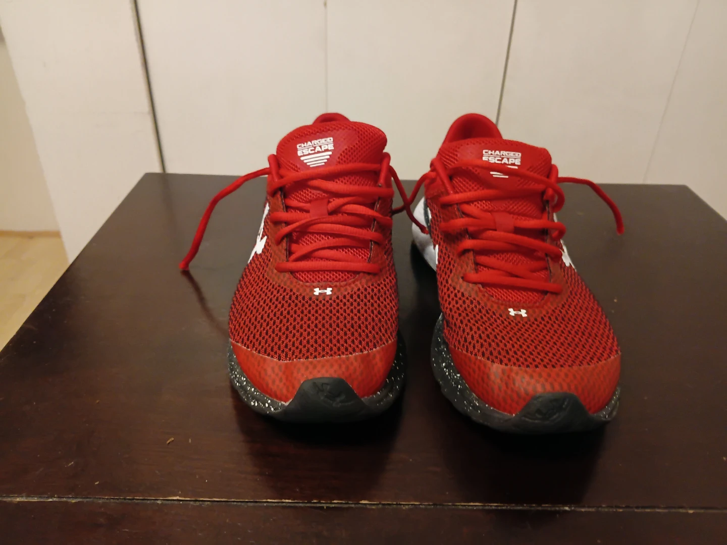 Under Armour Charged Escape Red Running Shoes - photo 4