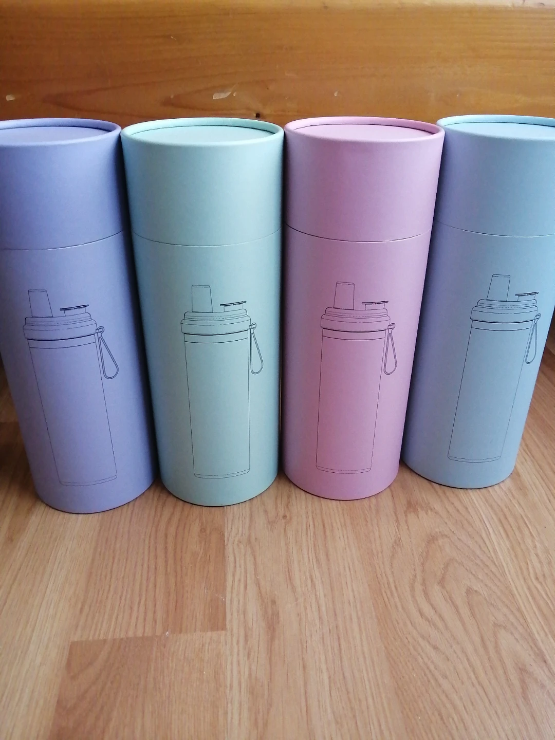 Purple Bubble Tea Tumbler with wide Straw - photo 3