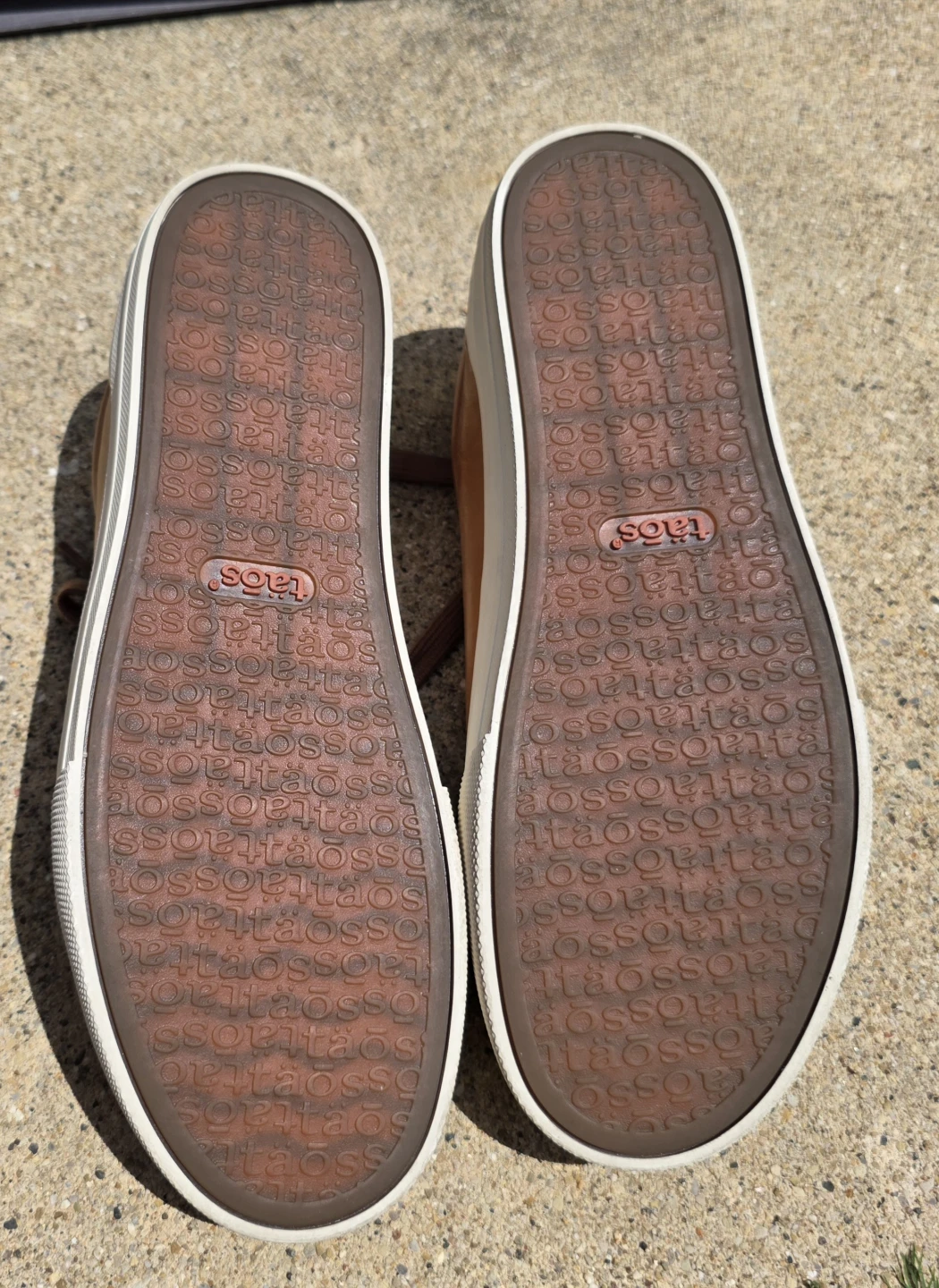 Taos Women's Leather Brown Sneakers Size 8 - photo 3