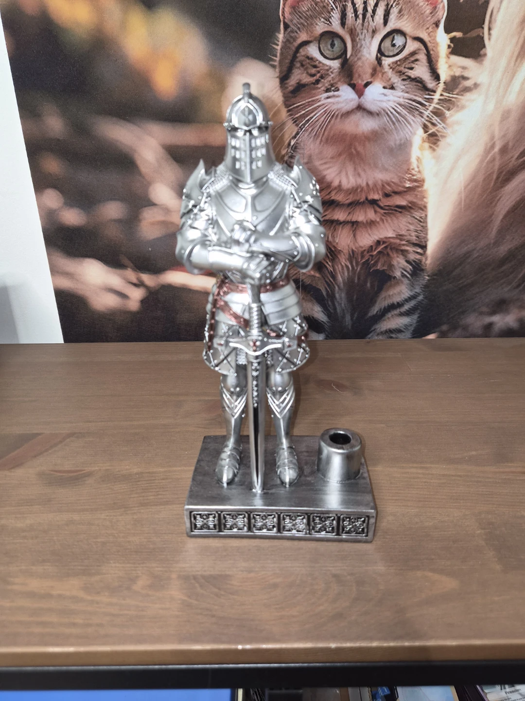 Knight Figurine Pen Holder