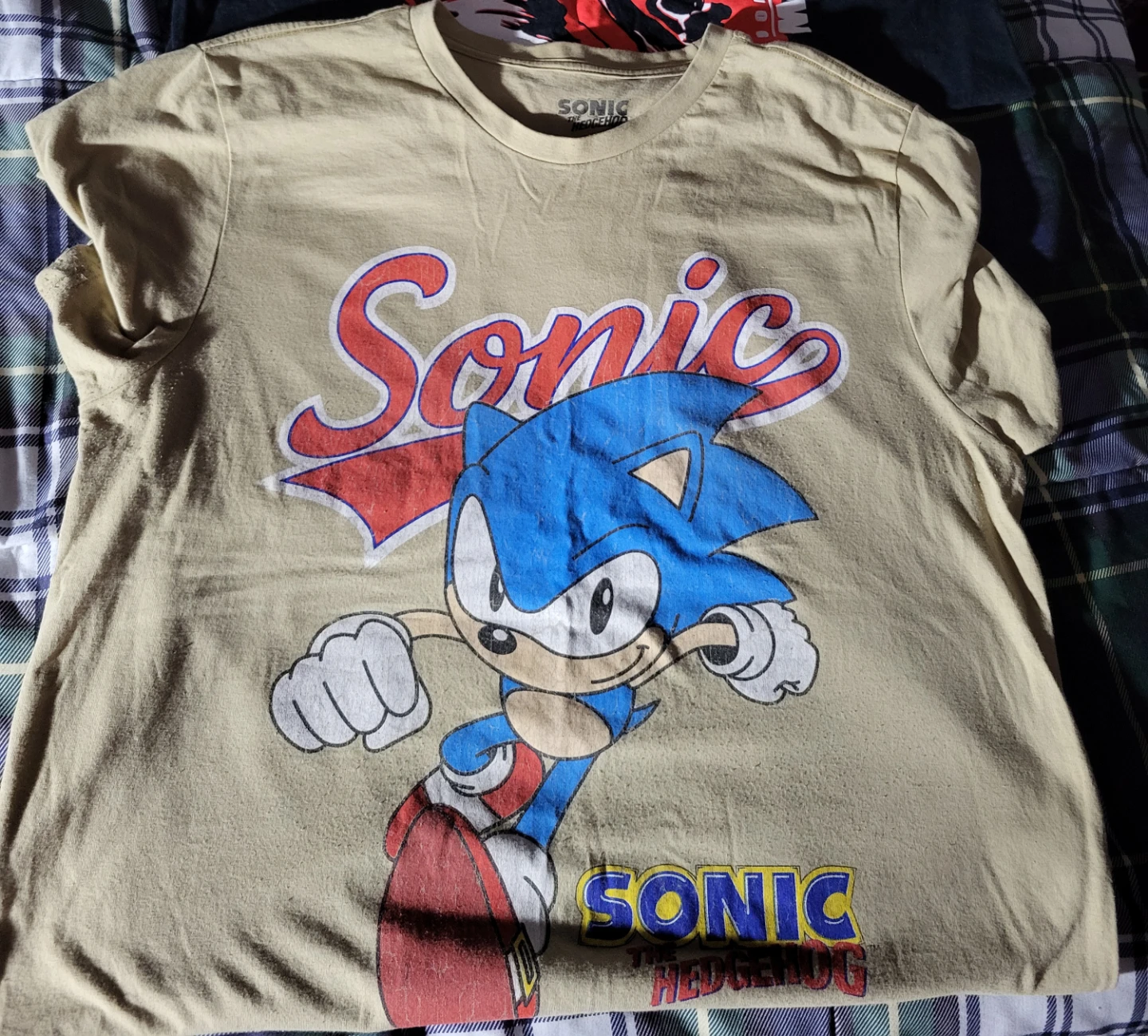 Sonic the Hedgehog shirt