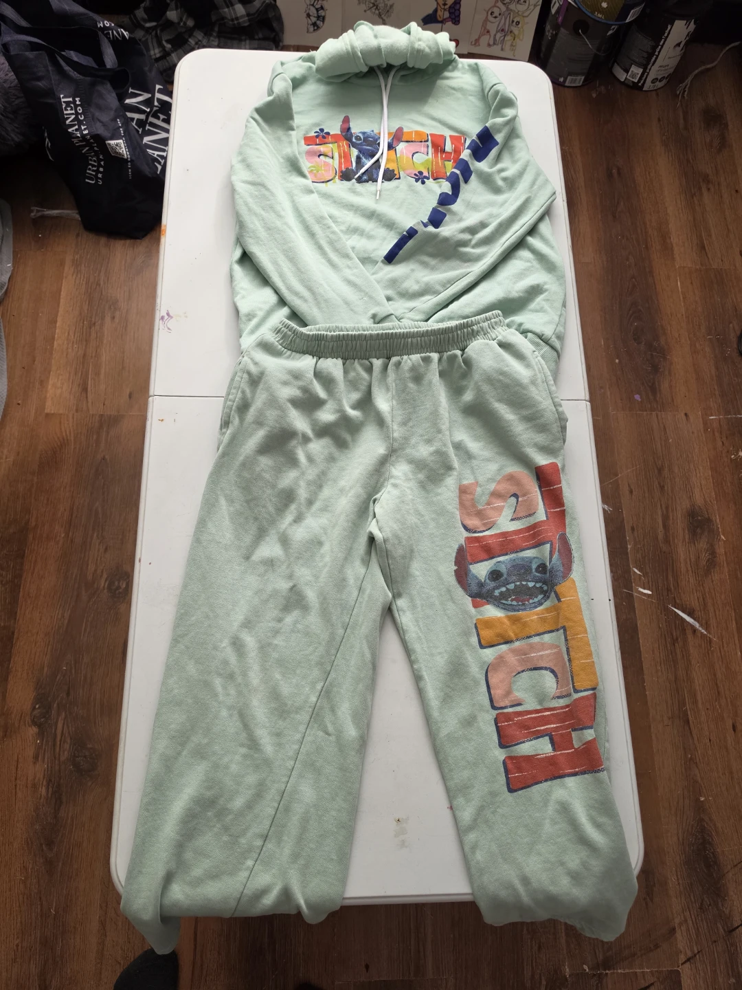 Disney Stitch Hoodie and Sweatpants Set