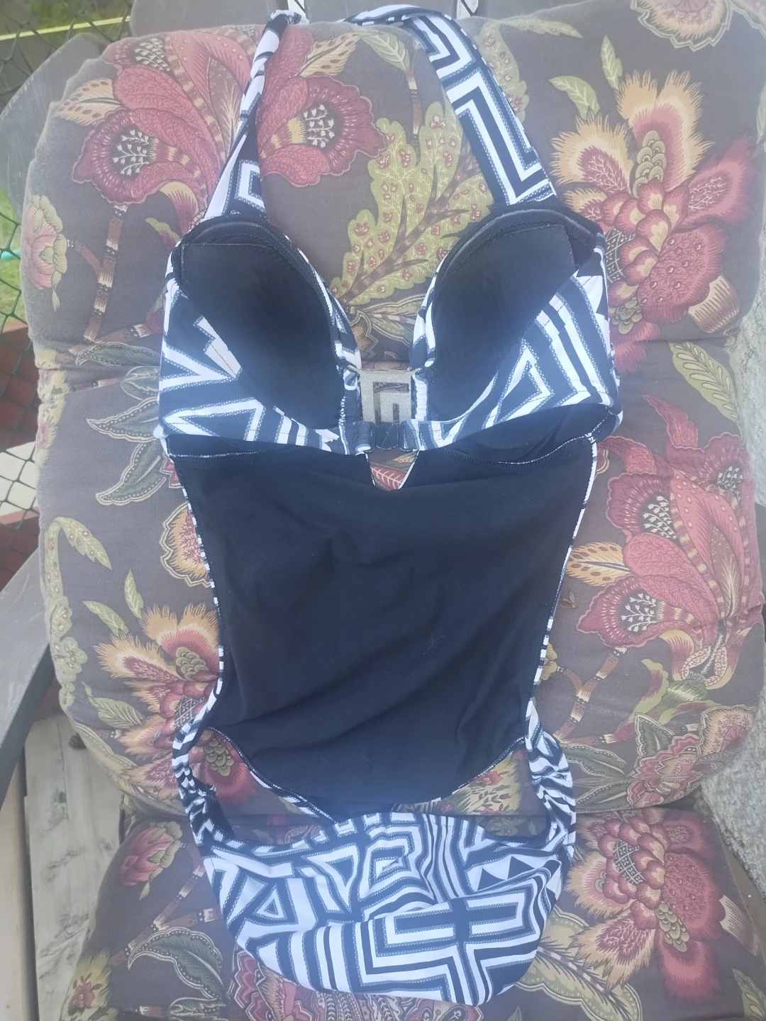 Seafolly Australia One-Piece Backless Swimsuit Size 12 - photo 2