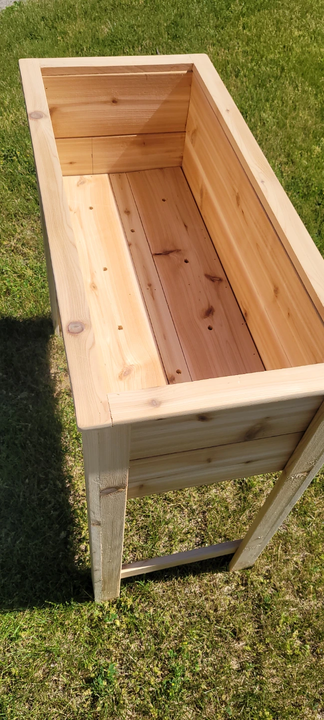 ​☀️ Mid-Summer Deal! Raised Cedar Garden Bed (No Bending!) - photo 5