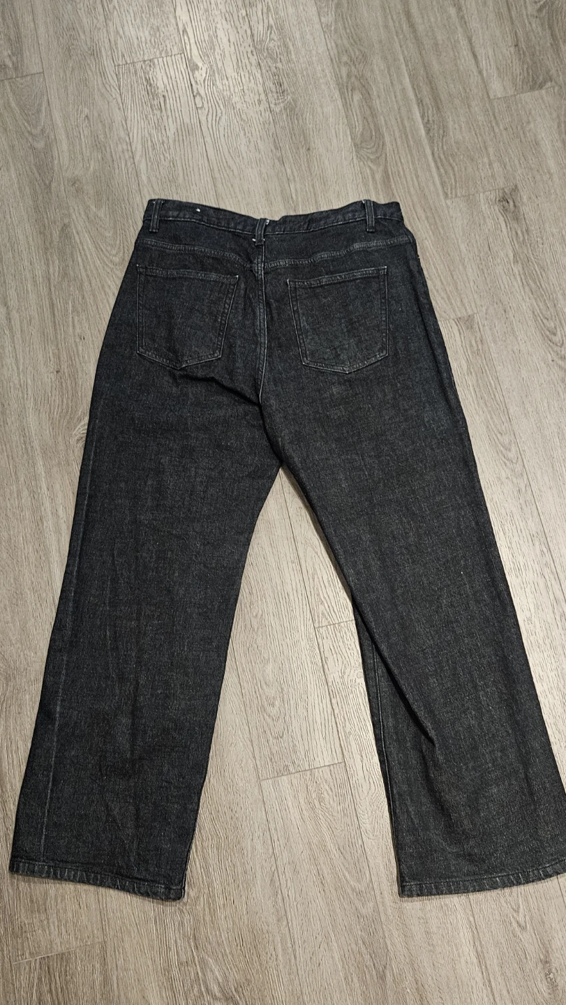Luxury Dark Wash Wide Leg Jeans Size 84 - photo 2