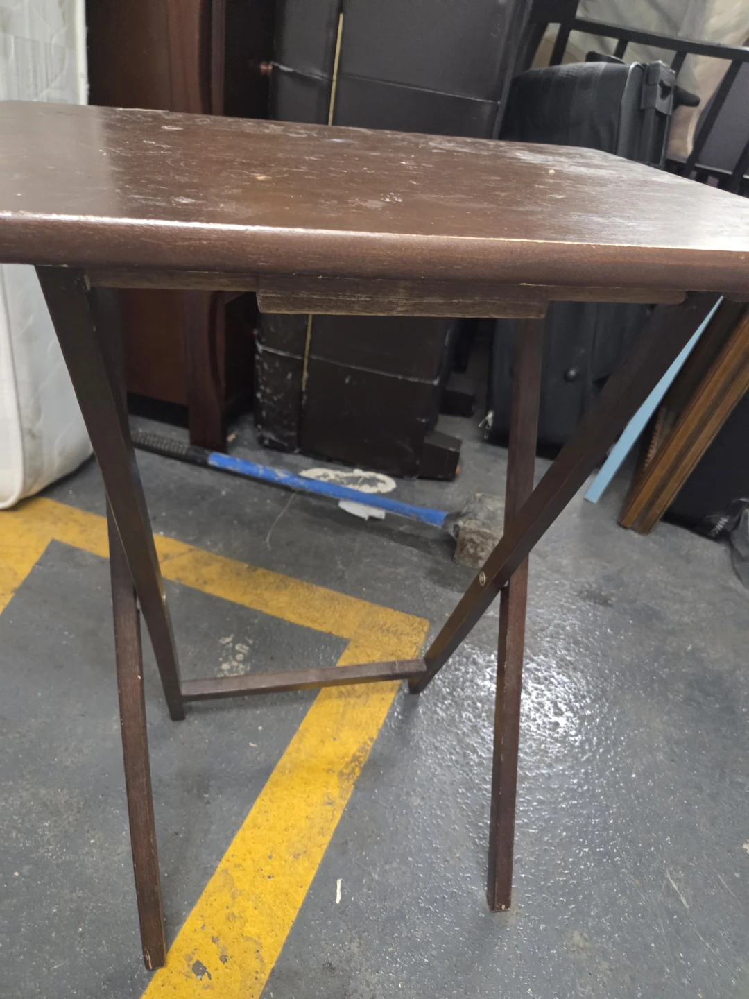 Wooden TV Tray Table - photo 5