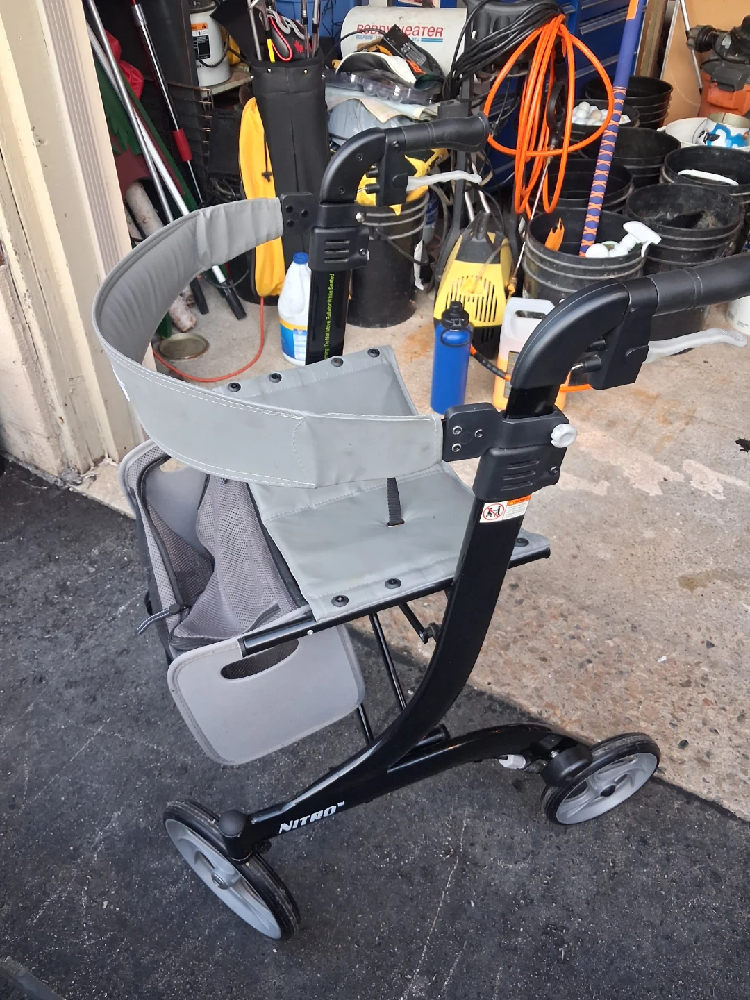 Drive "Nitro" Walker with Seat