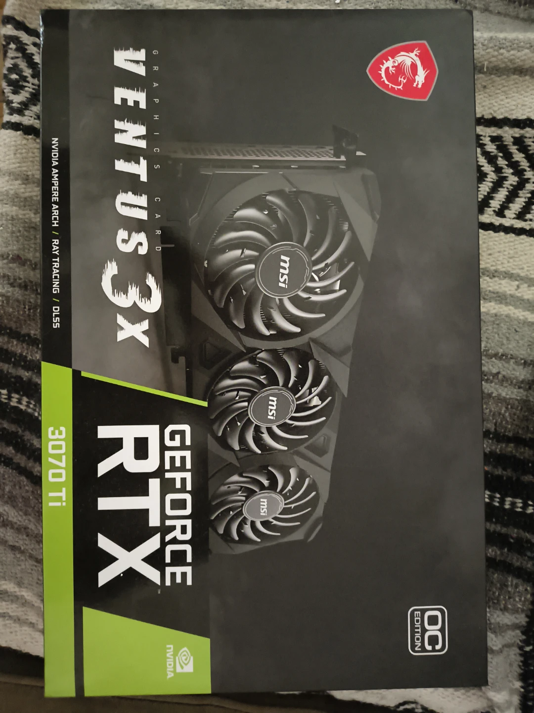 MSI GeForce RTX 3070 Ti Ventus 3X OC Graphics Card