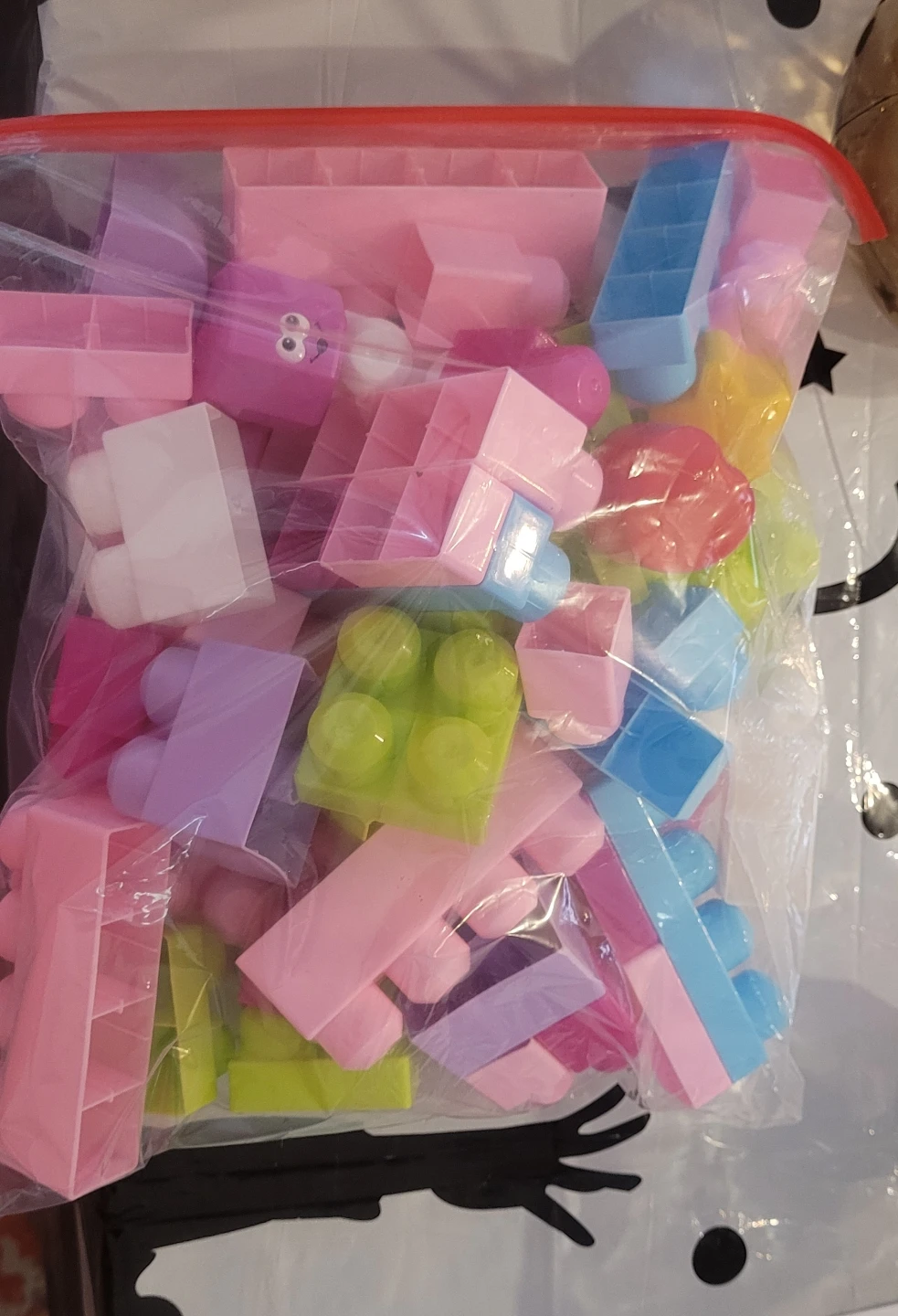 Bag of Assorted Building Blocks
