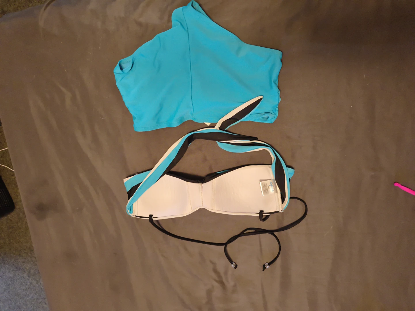 Aqua Blue Bikini Swimsuit - photo 3