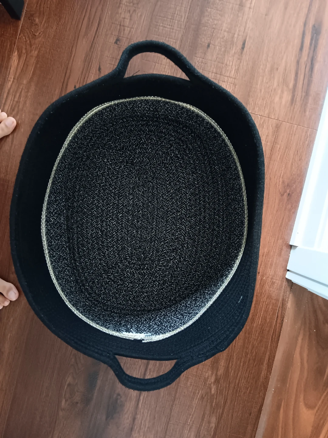 Woven Rope "baby" Storage Basket with Handles - photo 2