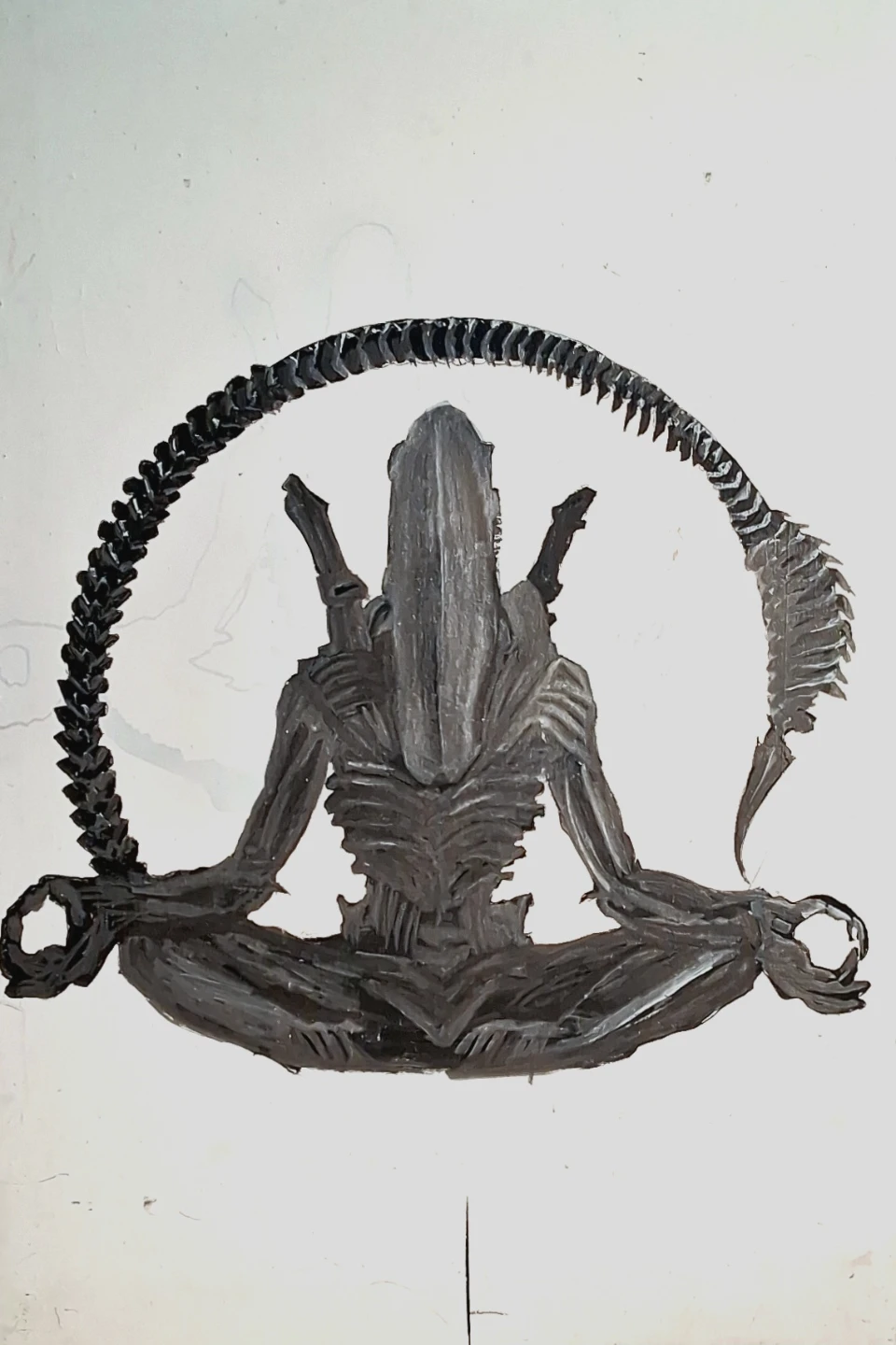 Alien Zen art panel