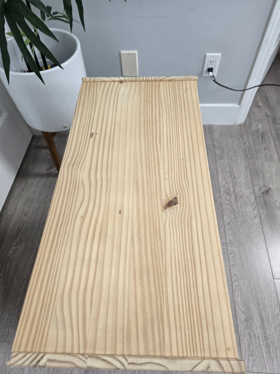 Newly sanded ikea 3 drawer rast dresser - photo 2