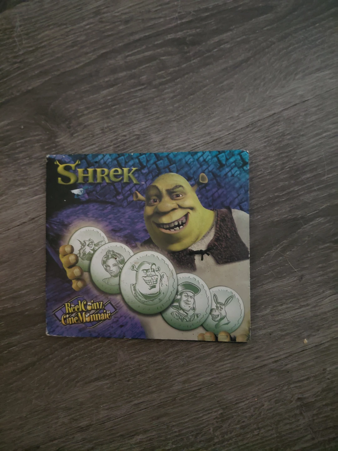 Shrek Reel Coins Cine Médailles