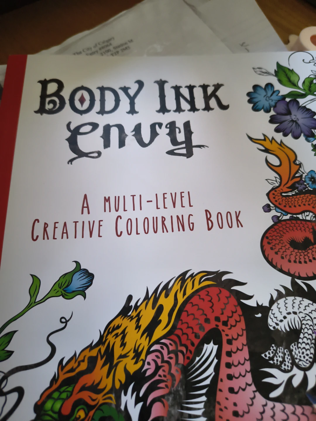 Body Ink Envy Creative Colouring Book - photo 2