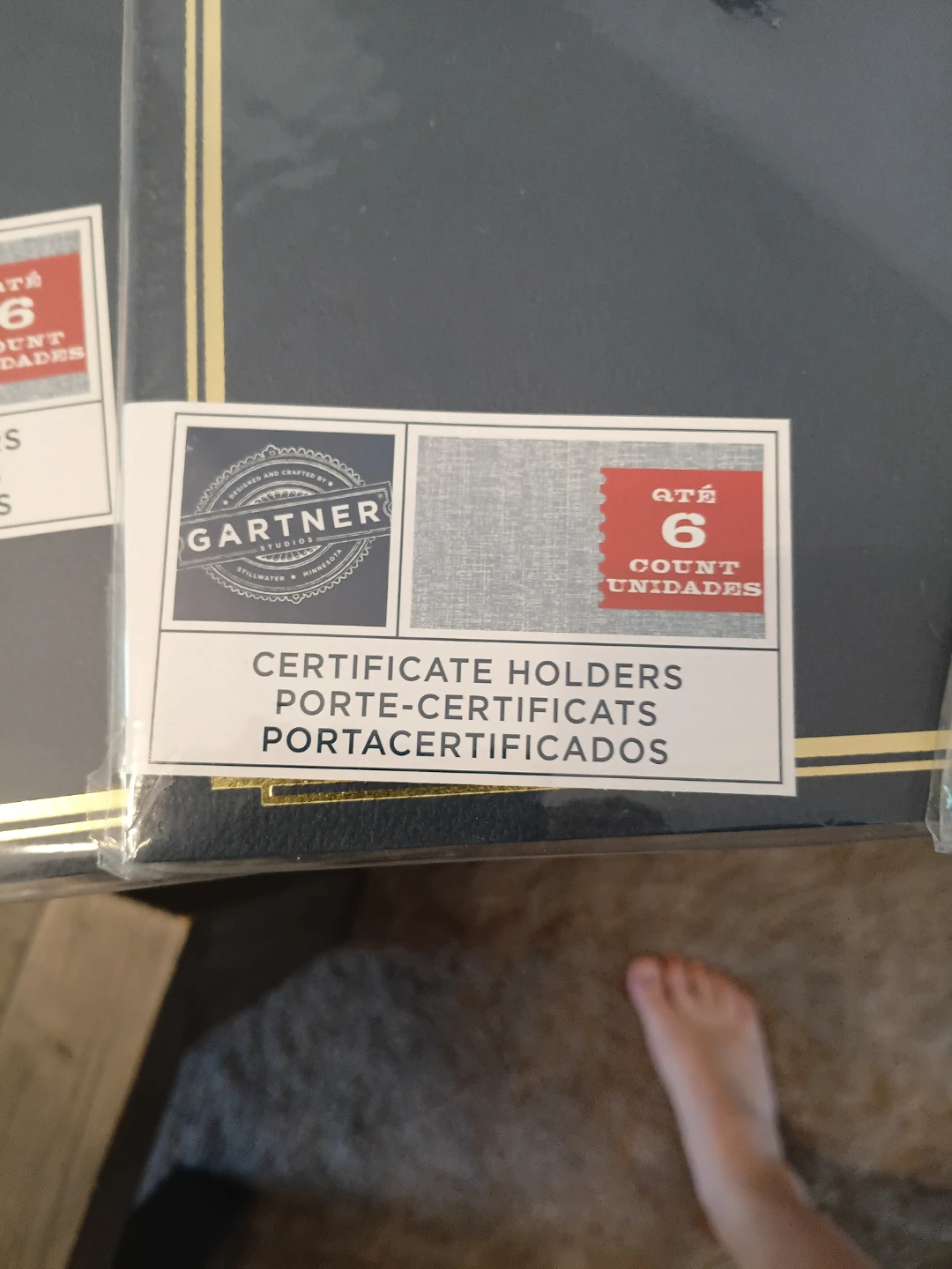 Gartner Certificate Holders & Foil Certificates - 12 ct - photo 4