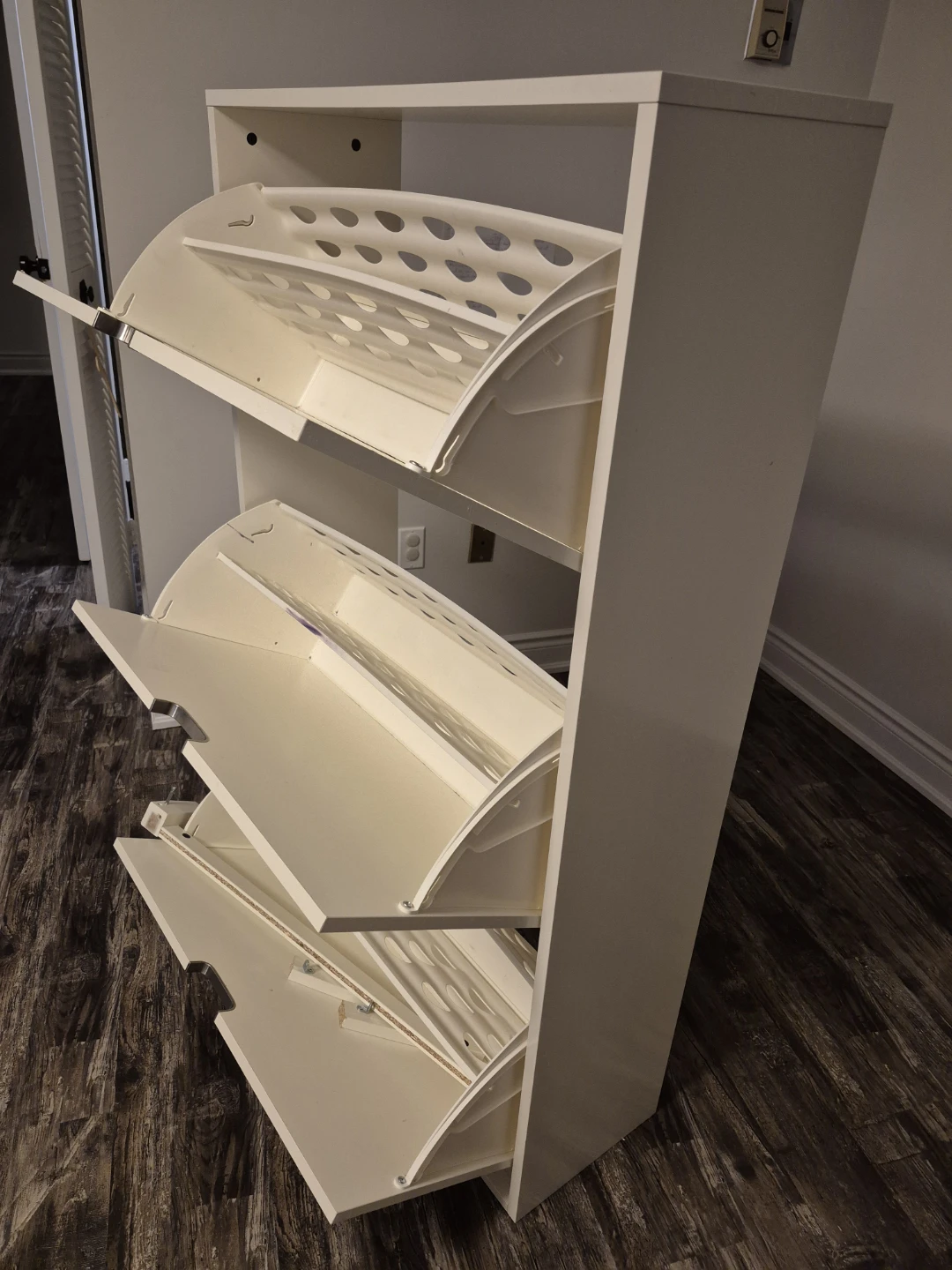 White IKEA Shoe Rack Organizer - photo 2