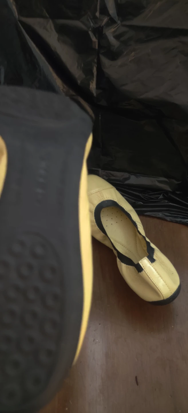 Geox Respira Yellow Ballet Flats Size 9 - photo 4