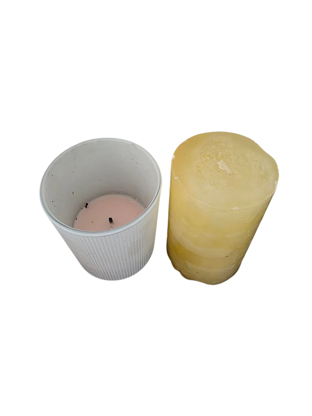 Pillar Candle with Glass Holder