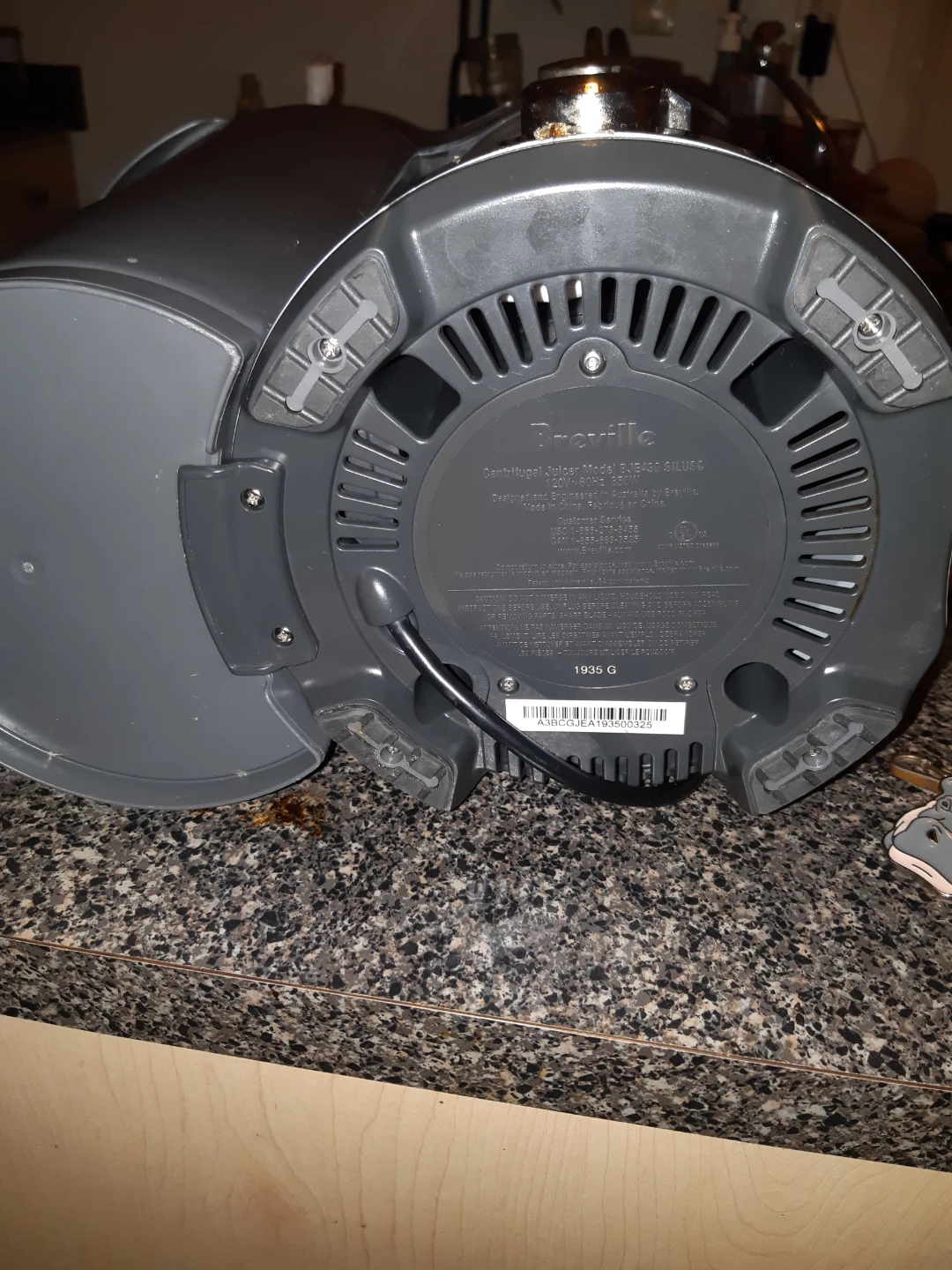 Breville BJE430SIL Juice Fountain Cold - photo 2