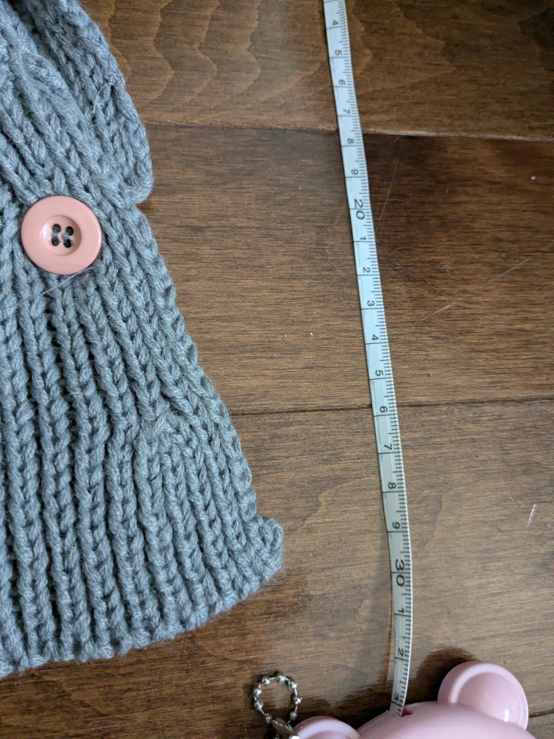Grey Knit  Neck Warmer - photo 3