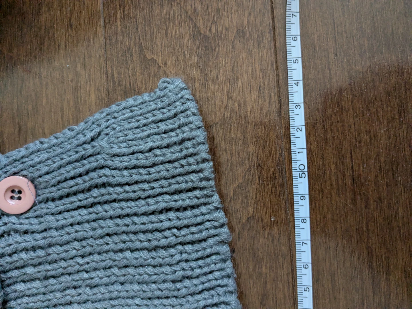 Grey Knit  Neck Warmer - photo 4