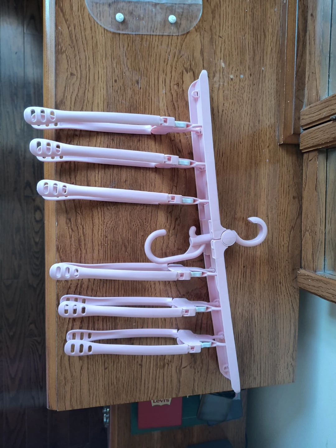 Pink Folding Clothes Hanger - photo 3