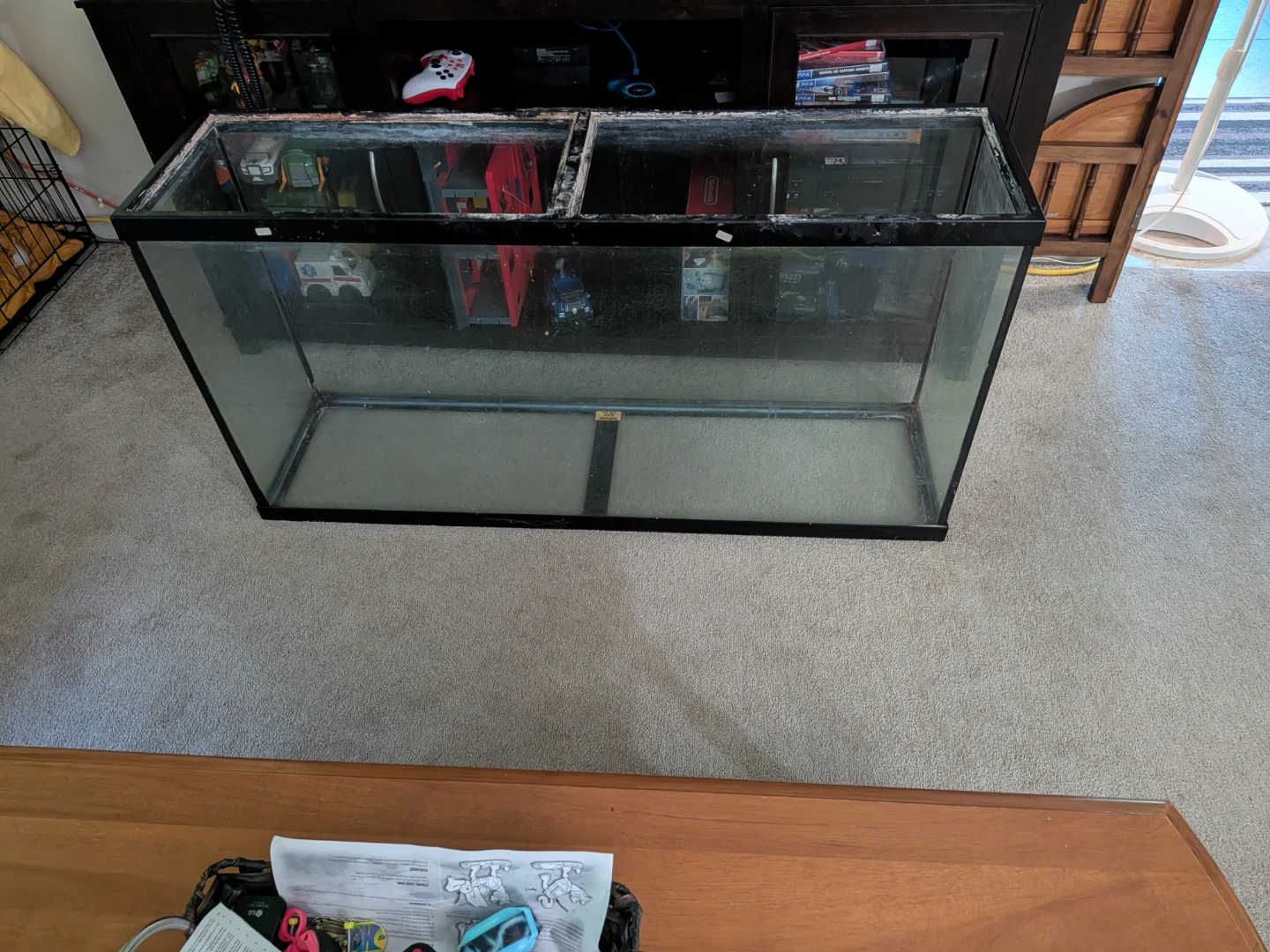 60-65 gal aquarium