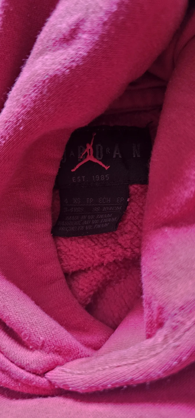 Jordan Red Hoodie and Sweatpants Set - photo 2