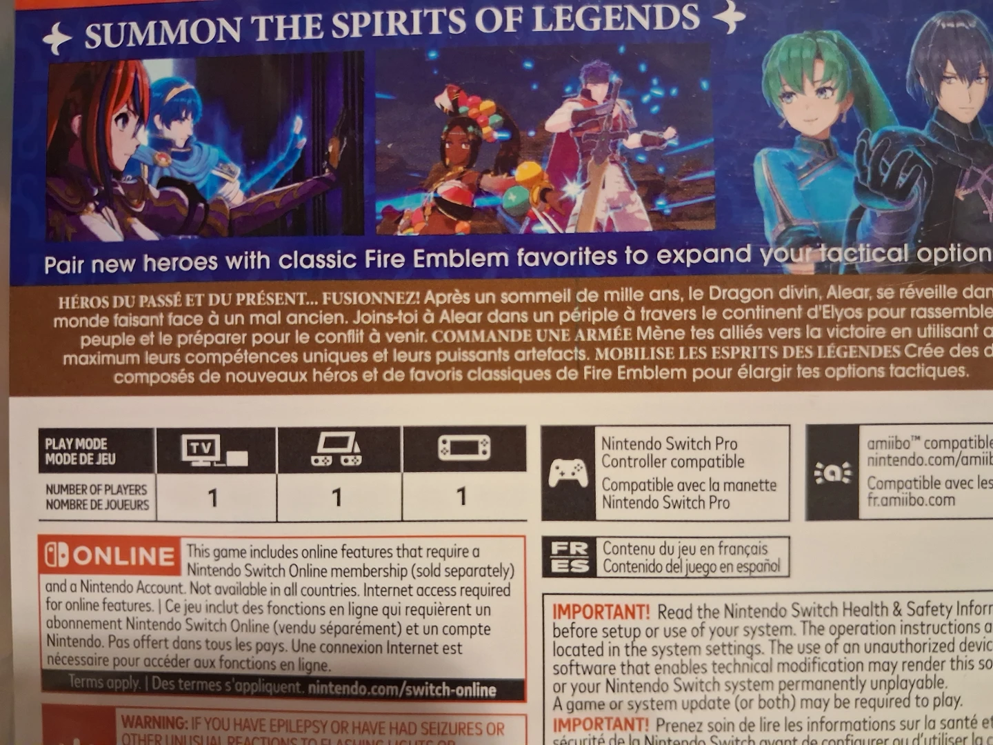 Fire emblem engage(switch game) - photo 3