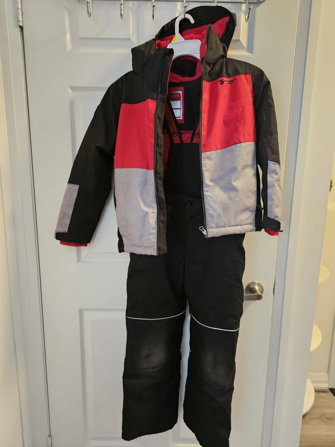 Stormtech Kids Ski Suit - Black/Red