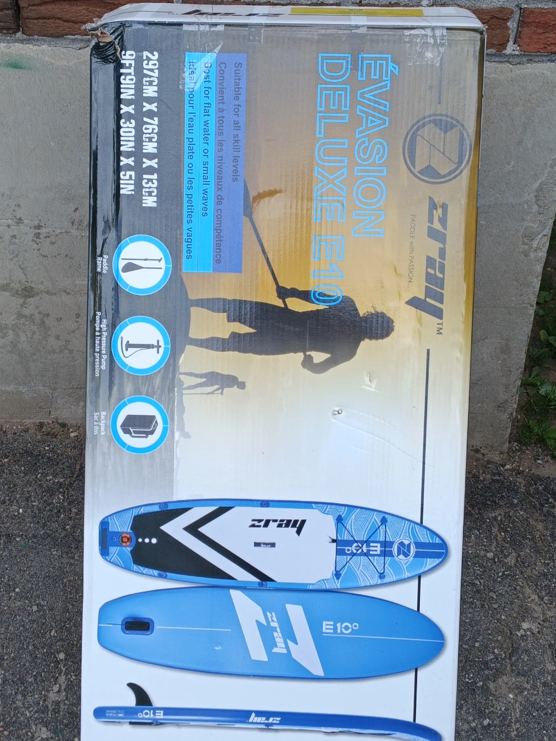 ZRAY Evasion Deluxe E10 Stand Up Paddle Board - photo 3