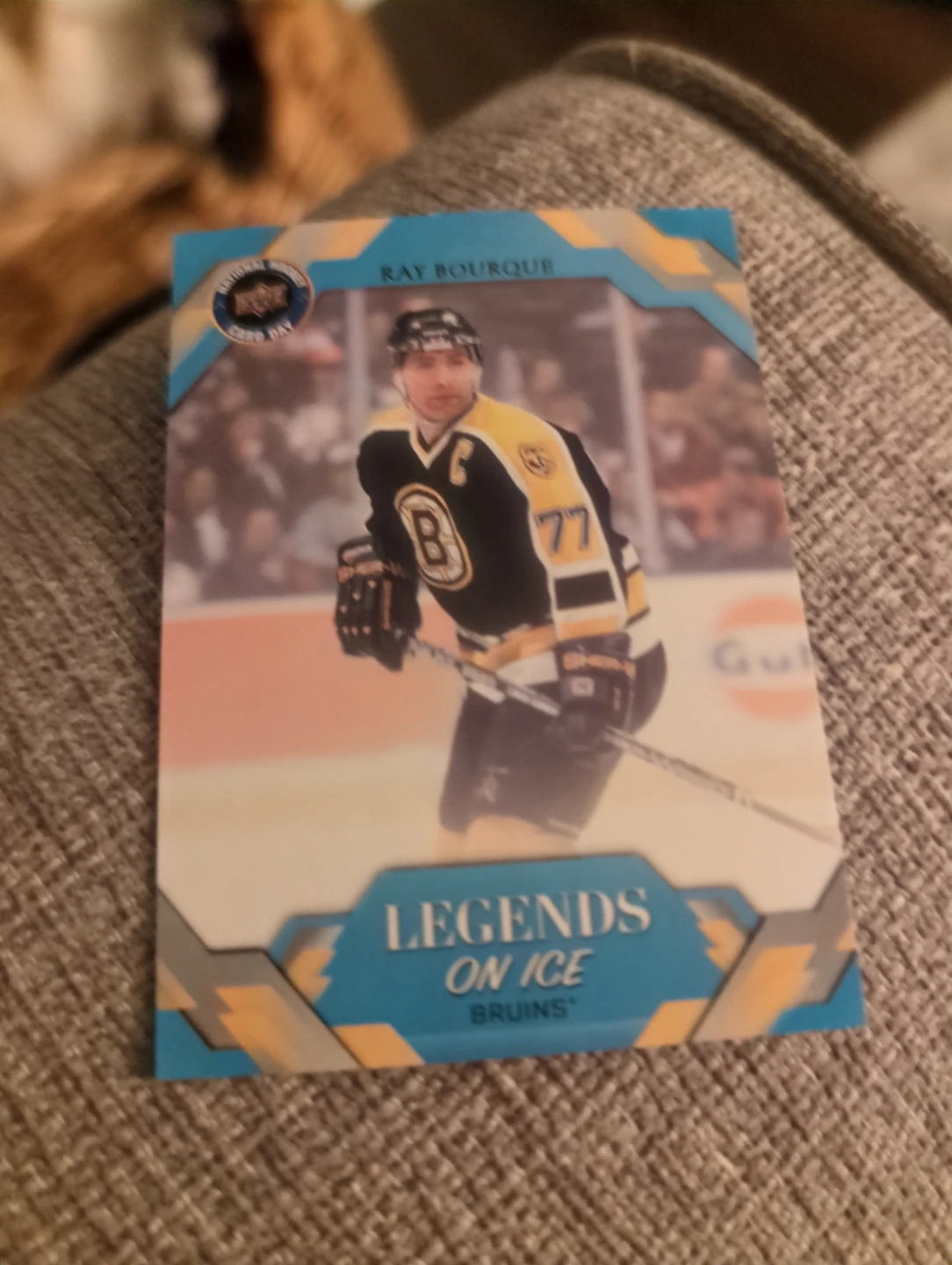 Ray Bourque Legends on Ice Hockey Card