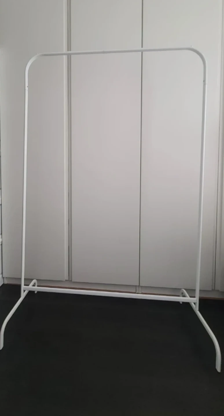 Ikea White Clothes Rack