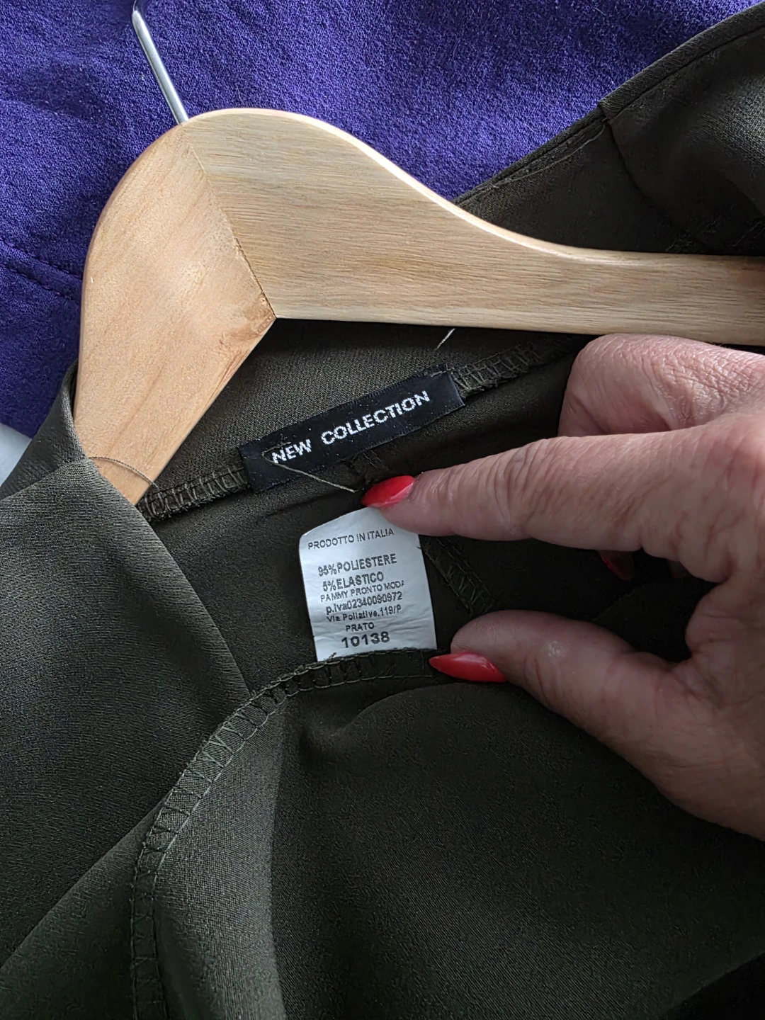 New Collection Women's Khaki Drape Jacket - photo 4