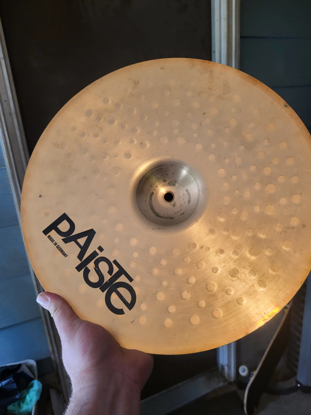 Cymbols for drums and high hat stand - photo 2