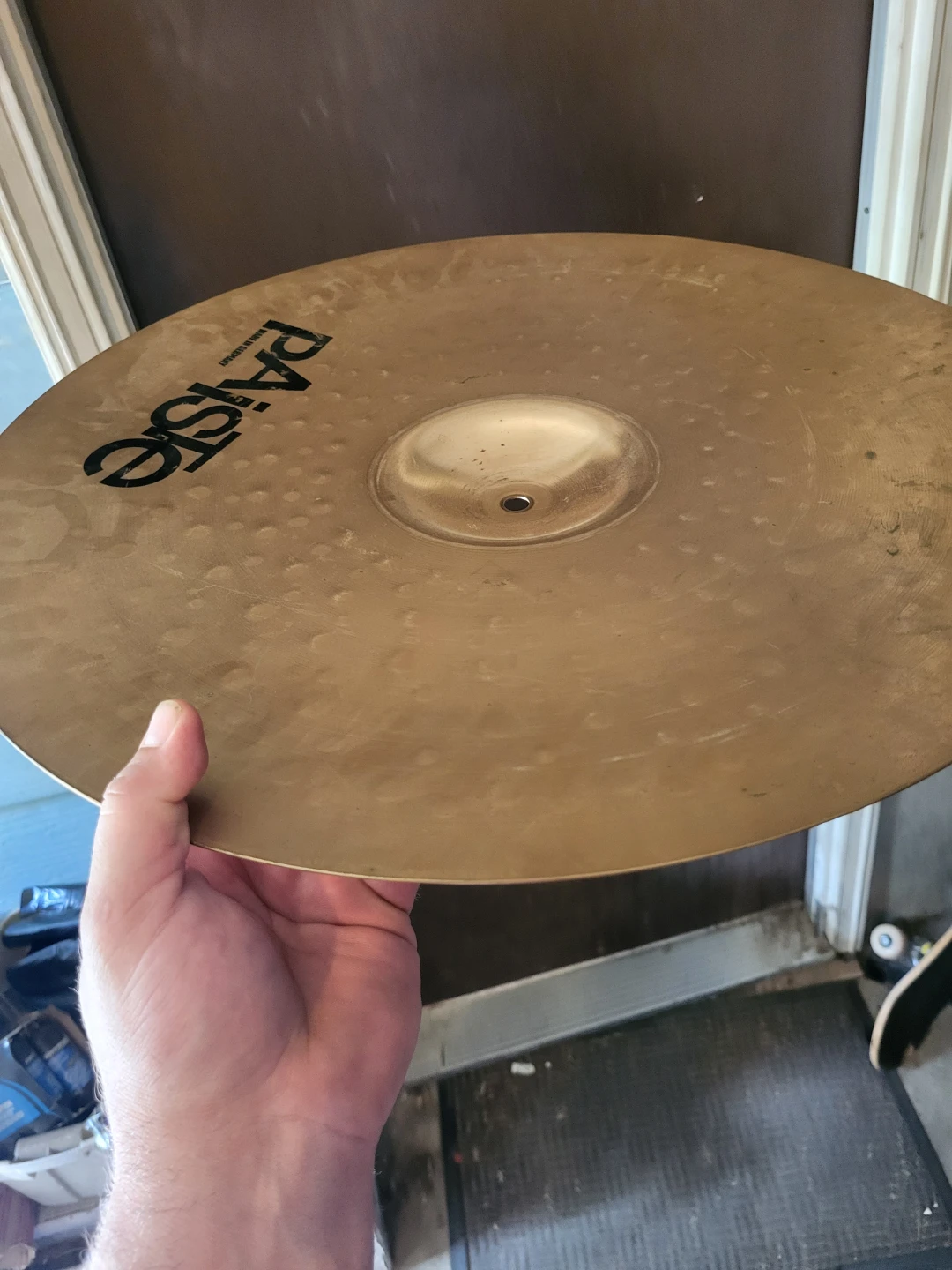 Cymbols for drums and high hat stand - photo 4