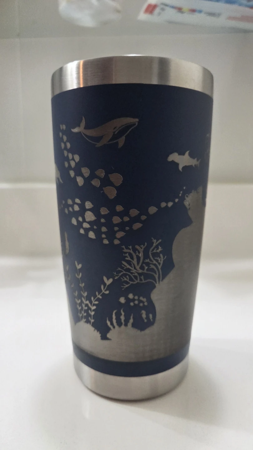Insulated Tumbler with Ocean Theme - photo 2