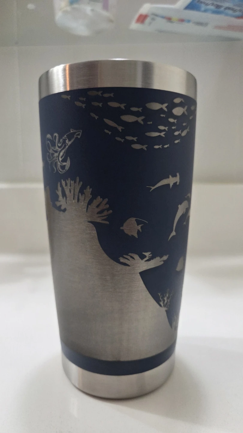 Insulated Tumbler with Ocean Theme - photo 3
