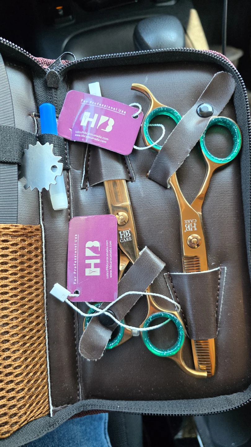 HB Care Professional Hair Cutting Shears Set - photo 2