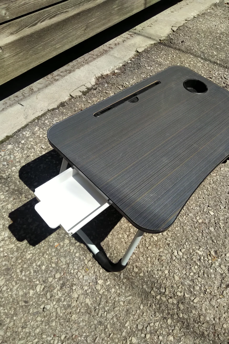 Foldable laptop desk / bed tray - photo 2