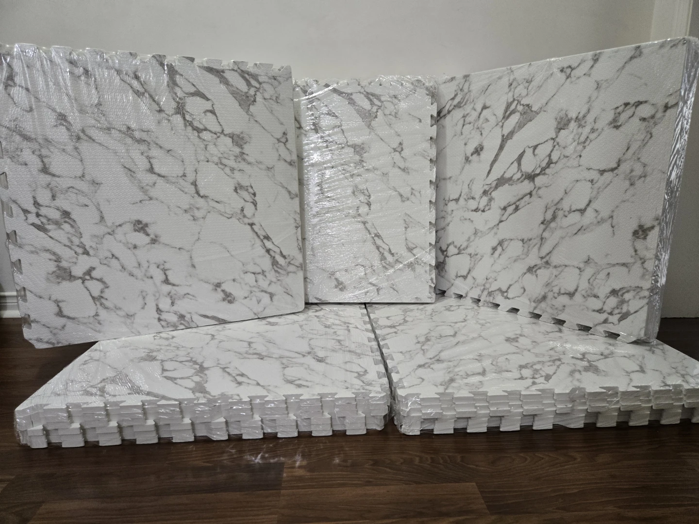 1/2" Thick Puzzle Interlocking Mat Foam Floor Tiles for Home Gym