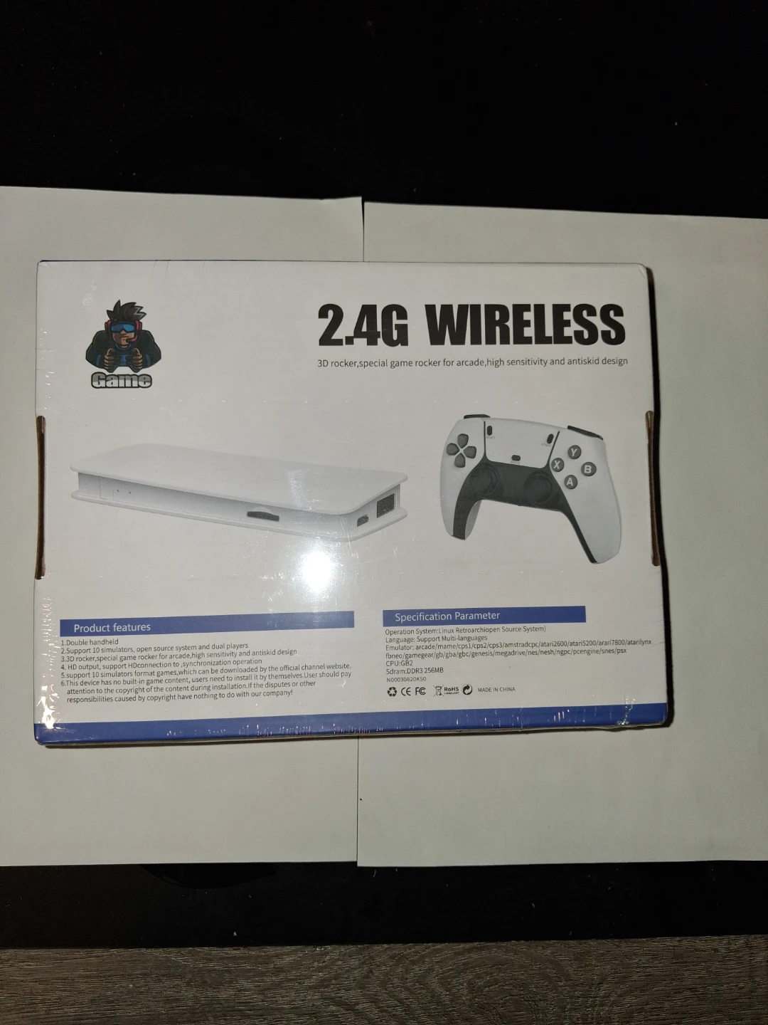 2.4G Wireless Game Console with Controller - photo 2