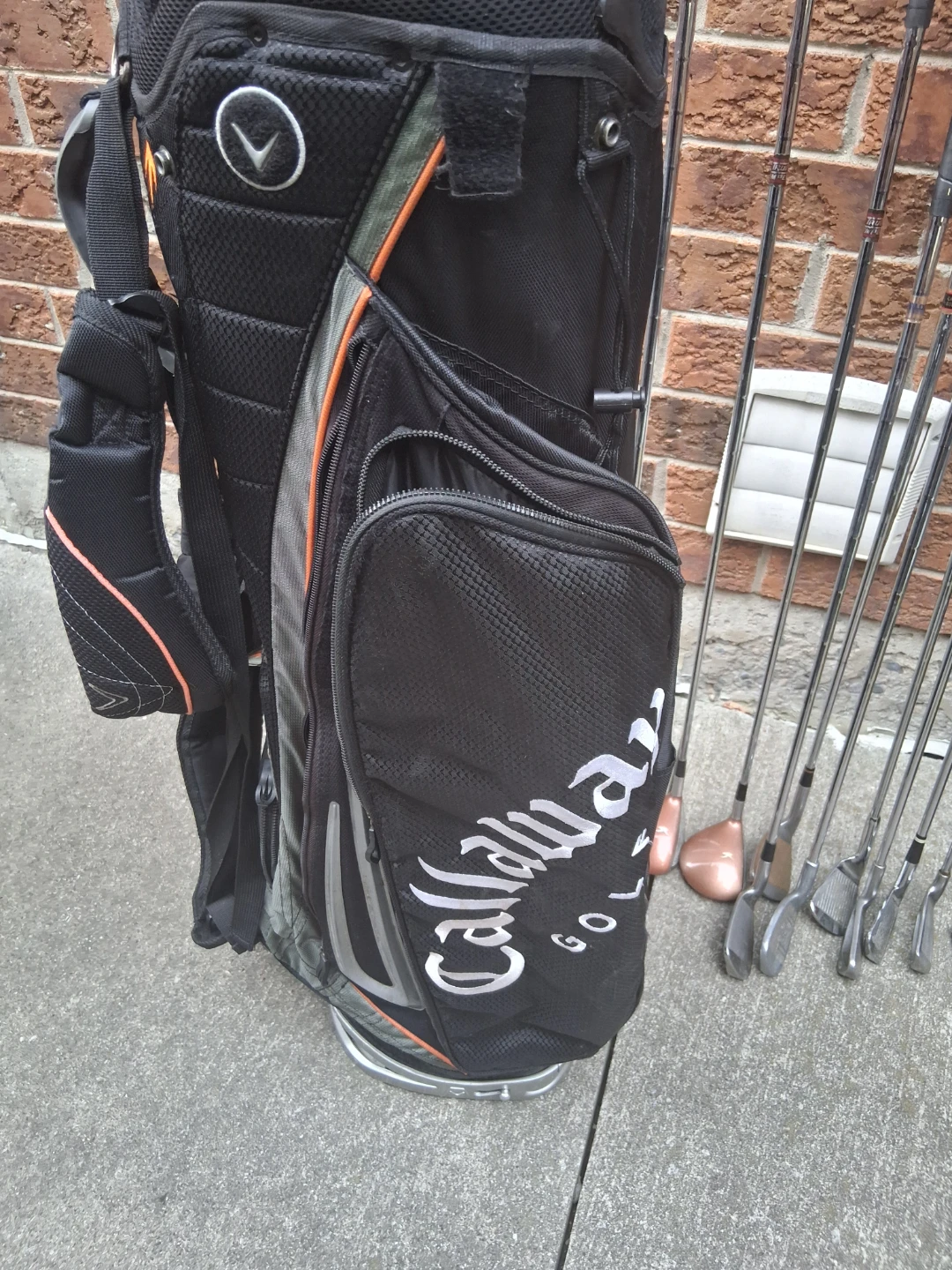 Golf clubs with bag - photo 2
