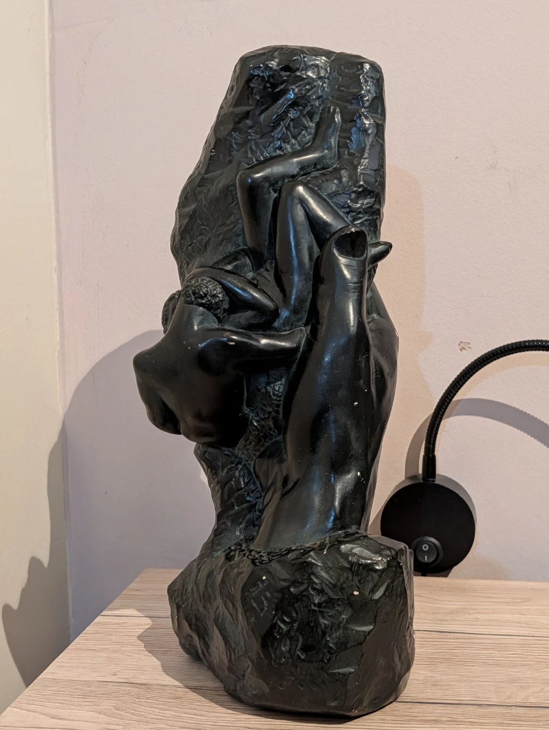 Vintage Jackir Studios "The Hand of God" Durastone Sculpture - photo 2