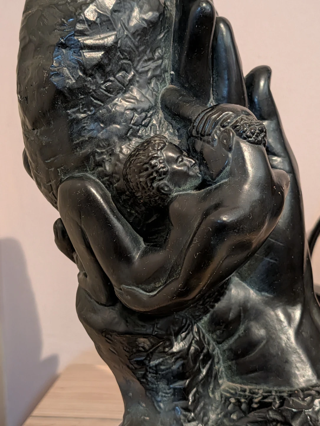 Vintage Jackir Studios "The Hand of God" Durastone Sculpture - photo 3
