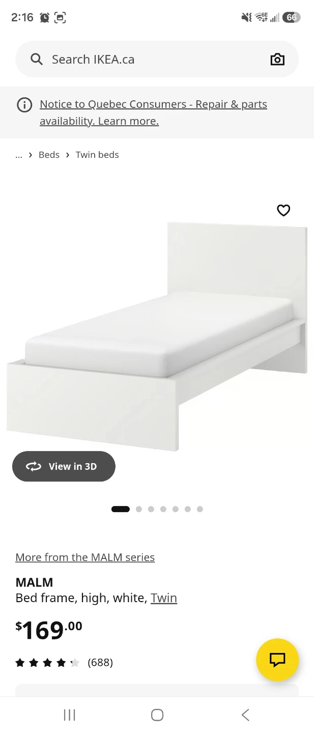 2 Twin bed frames with clean mattress